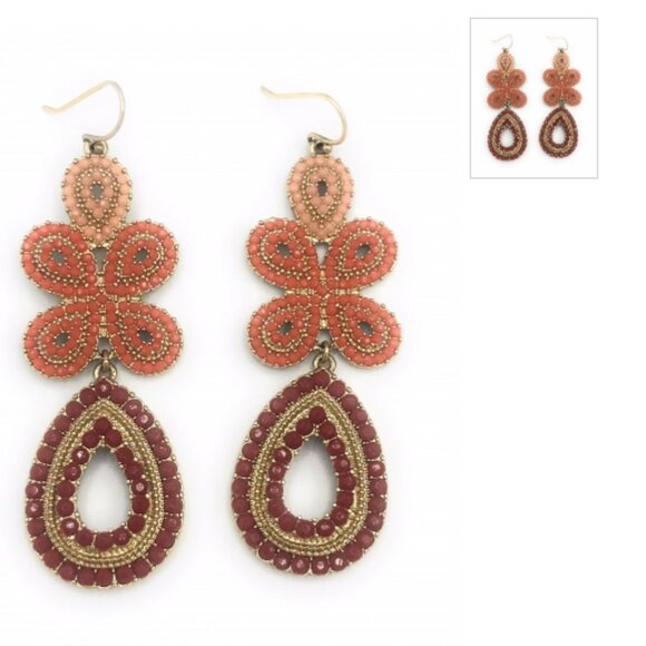 Stella & Dot Capri Chandelier Earrings - Picture 3 of 5